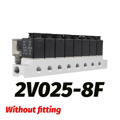 Électrovanne pneumatique 2V025-08 DC12V pour vérin à air - 3