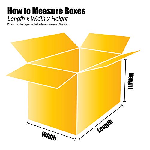 Image of Top Pack Supply Double Wall Boxes, 36 inch x 24 inch x 12 inch, Kraft (Pack of 5)