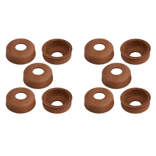 Ciuouient 10Pcs Leather Pump Cups Compatible with Coleman lanterns and stoves (Fits for models 220 200 242 425 413 236 237)(Replacement part 216-5091)