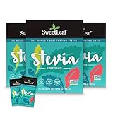 Sweetleaf Stevia 70 Piece Sweetener, 2.5 Ounce(pack of 3)