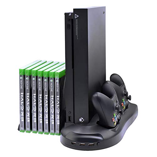 Multifuncional Suporte Cooler Carregador HuB Usb Stand Para Xbox One X KJH-XBOXONEX-01