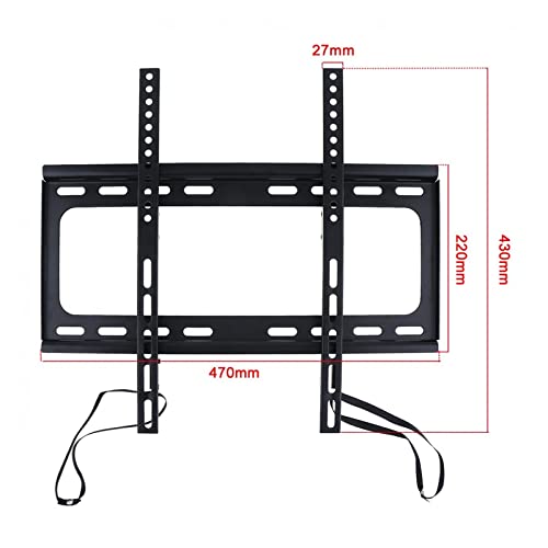 45KG 1.5mm Cold Ligation Board TV Wall Mount Bracket Flat Panel TV Frame for 26-60 Inch LCD LED Monitor Flat Pan3