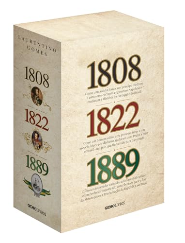 Box Trilogia Família real no Brasil