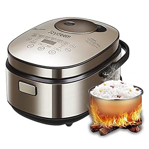 JOYDEEM AIRC-4001 Smart Induction Heating System Rice Cooker, 24-hours Pre-set Timer, 4 L 8 Cup Capicity