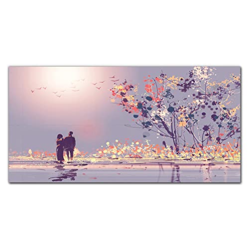 Photo sur verre Coloray Coupler 100x50 cm décoration murale en verre acrylique