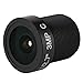 Zerone 2,8mm CCTV Objektiv Sicherheitskamera für HD Objektivmontage M12 IR Objektiv für 1/2, 1/2,5, 1/3, CCD oder CMOS-Sensor