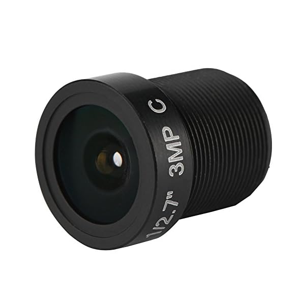 Richer-R 2.8mm CCTV Objektiv, Full Vision 3MP IP Kamera HD 1080P IR-Objektiv Lens Kamera Linse,Mini CCTV Objektiv M12x0… – Bild 8