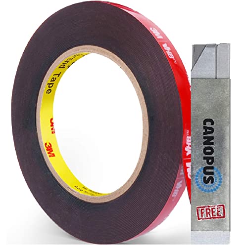 CANOPUS 3M Nastro biadesivo Extra Forte 6,35mm x