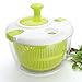 Price comparison product image Taylors Eye Witness Large Salad Spinner - Clear Serving Bowl, Colander Basket, Smart-Lock Lid, Easy Drain System, Non-Slip Base. Perfect For Families or Commercial Caterers