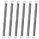 GUNGY Zugfedern mit Haken Edelstahl Zugfeder Spannfeder 30mm Außendurchmesser 2mm Drahtdurchmesser 0,25 mm Maximale Zugkraft 0,2kg 0,25x2x30mm 10 Stück