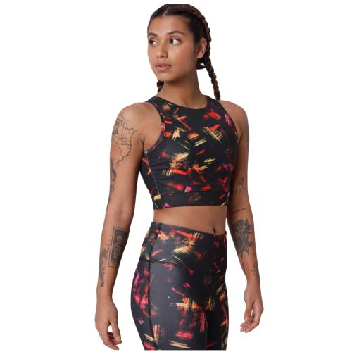 Image of Silvertraq Women's Padded Cross Back Crop Top