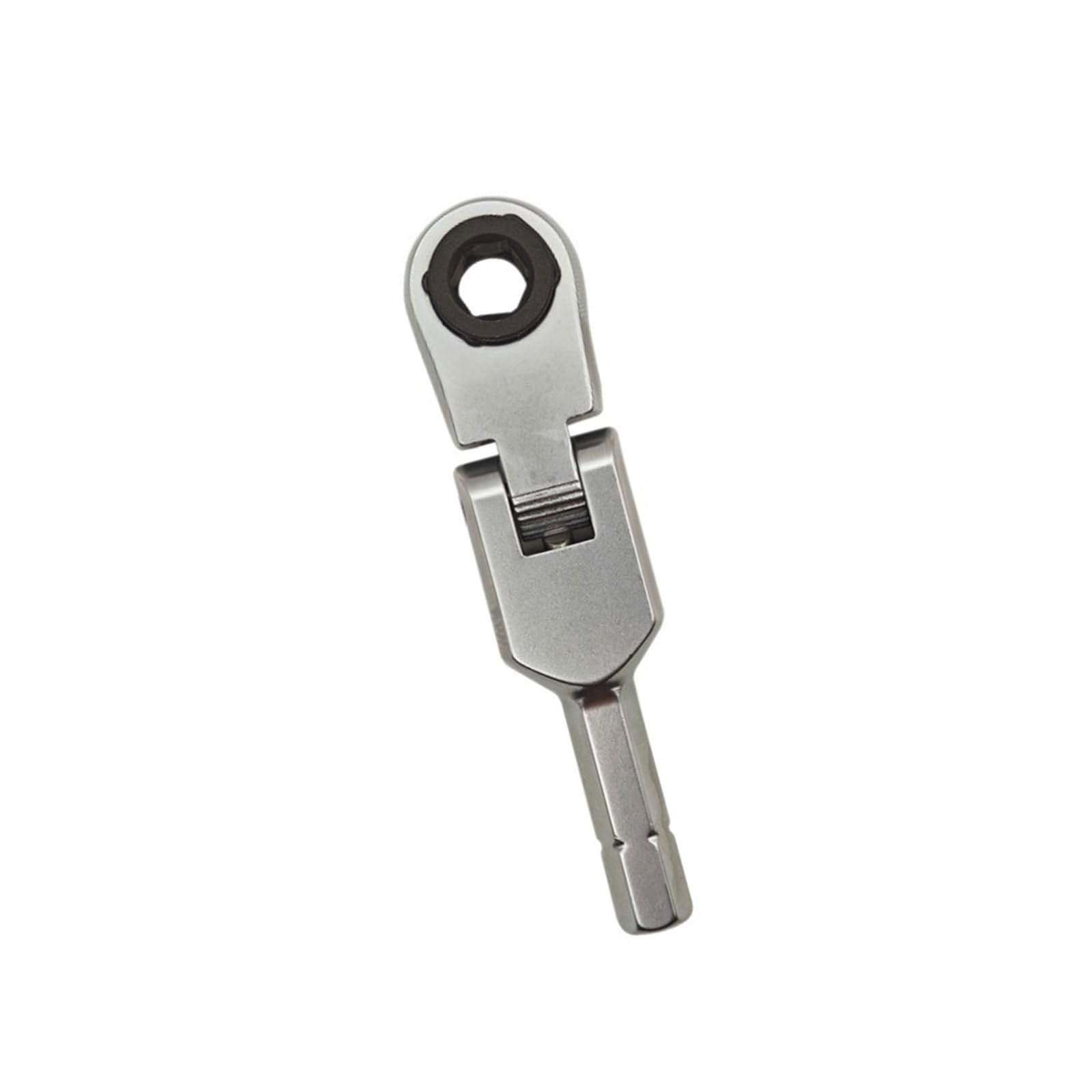 Tsophreniq Ratcheting Torques Wrench Adjustable 1 / 4Inch Reversible Function For 6.35Mm Hexagonal Screws Durability Alloy Construction Set Bidirectional Ratcheting Tool For Electronics Furniture Automotive