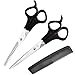 Produktbild 3-teiliges Friseurscheren-Set, professionelle Friseurschere, Friseurschere, Effilierschere mit Rasierer und Kamm, für Friseure, Zuhause oder Salon