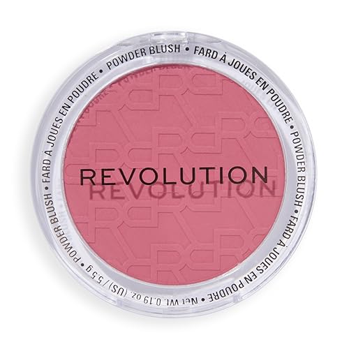 Revolution Blusher Reloaded, Airbrush Effect, Buildable Blush, Soft Matte Finish, Vegan & Cruelty-Free, Pink Lady, 7.5g