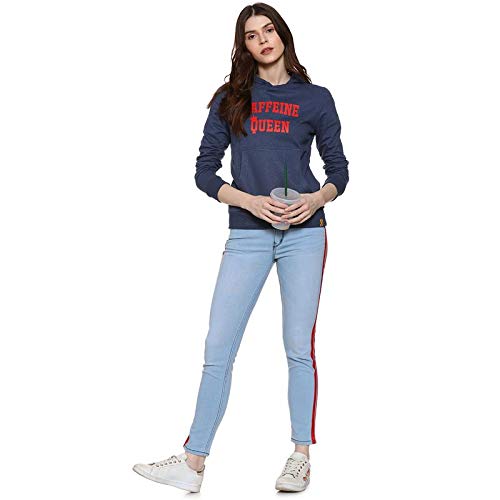 Image of PINACOLADA Women's Cotton Printed Hoodie