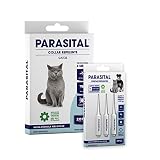 PARASITAL® Pack Collar Antiparasitario Gatos + Pipeta Gatos | Pack contra los parásitos externos en Mascotas | Ingredientes Activos Naturales