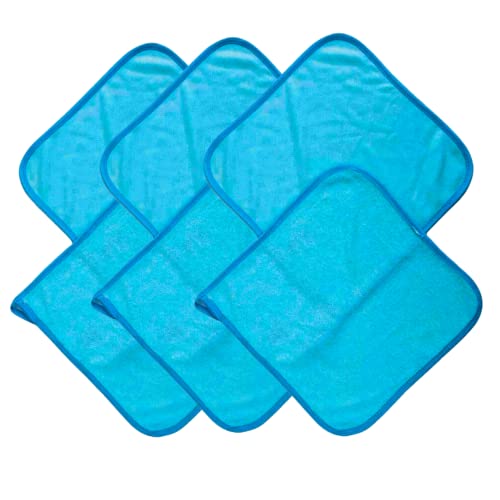 Image of Baby washcloths can be Used for a Variety of tasks, Including Cleaning a Baby's face, Hands, and Diaper Area During Bath time, and Wiping up Spills and Messes During Feeding or Playtime.