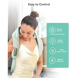 Snailaxcordlessneckshouldermassagerwithheat4ddeeptissuekneadingshiatsubackmassagerpillowforneckshoulderchristmasgiftsformenwomen Urban Country Home Decor Snailax cordless neck shoulder massager with heat 4d deep tissue kneading shiatsu back massager pillow for neck shoulder christmas gifts for men women urban country home decor