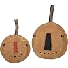 Primitives by Kathy Stitched Pumpkin Head Set Rustic Orange 38406