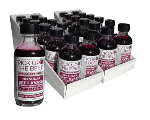 Garden Goddess Organic Raw Probiotic Beet Juice Kvass, 2 oz