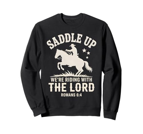 Ride With the Lord Romans 6:4 Christian Cowboy �g���[�i�[