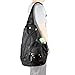 Larswon Sling Backpack, Sling Bag Laptop, Crossbody Bag Men, Shoulder Bags Black