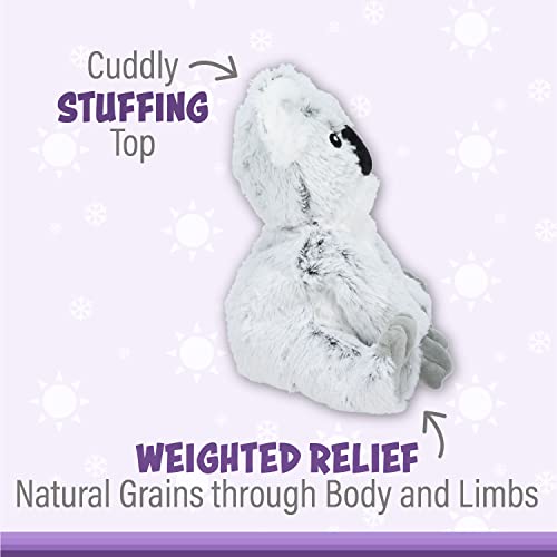 Warm Pals - Cuddly Koala - 1.5Lbs - Cozy Microwavable Lavender Scented Plush Toys - Heated Stuffed Animal - Heatable Coolable Bedtime Comfort Plushie #TOP3