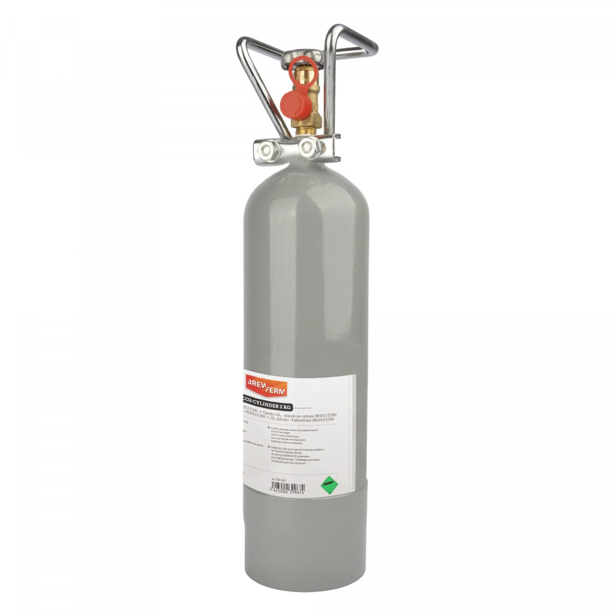 Cilindro de CO2 de 2 kg