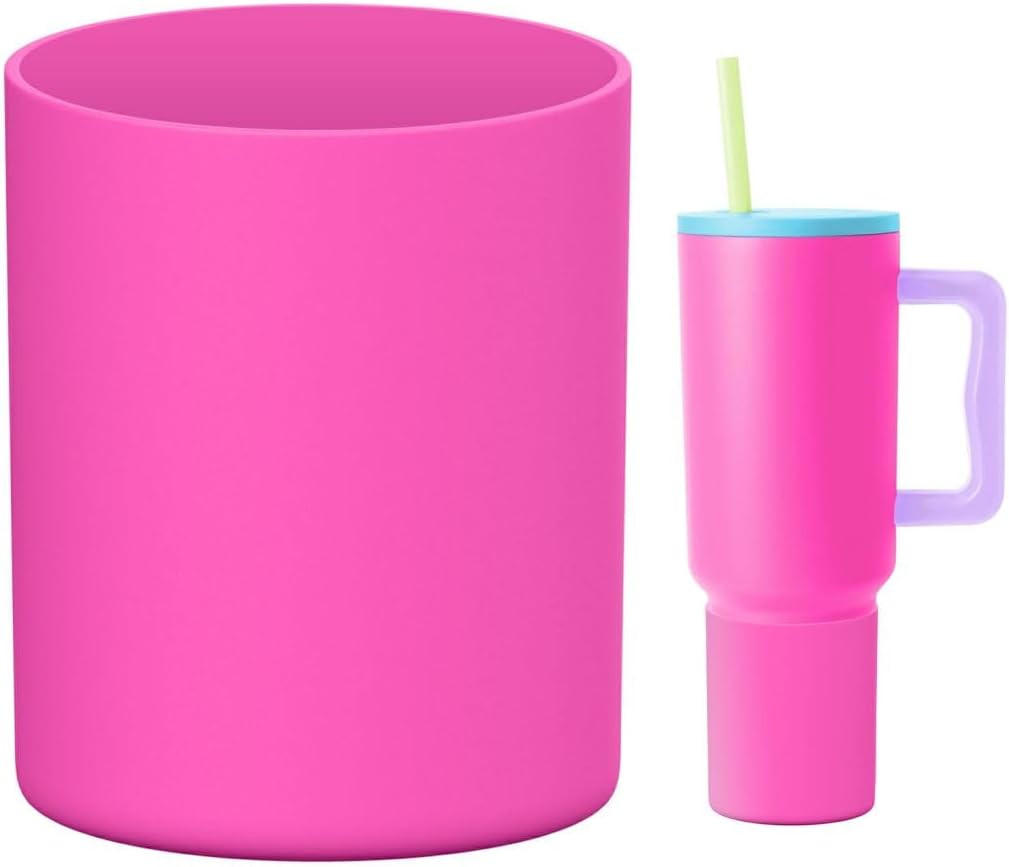 Silicone Boot Compatible with Sinple Midern 24/30/40 oz Tumbler with Handle/Trek Pivot, Protective Anti-Scratch Bottle Bottom Sleeve Cover Compatible with Sinple Midern Tumbler