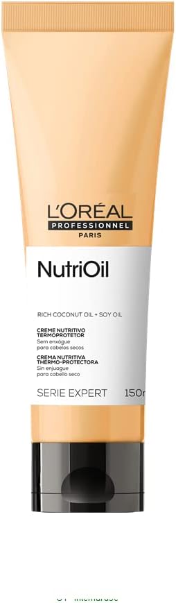 L'Oréal Professionnel Leave-in NutriOil, Para nutrição e brilho, enriquecido com óleo de coco, com textura leve e para todos os tipos de cabelo, 150ml Menor preço em L'Oréal Professionnel Leave-in NutriOil, Para nutrição e brilho, enriquecido com óleo de coco, com textura leve e para todos os tipos de cabelo, 150ml