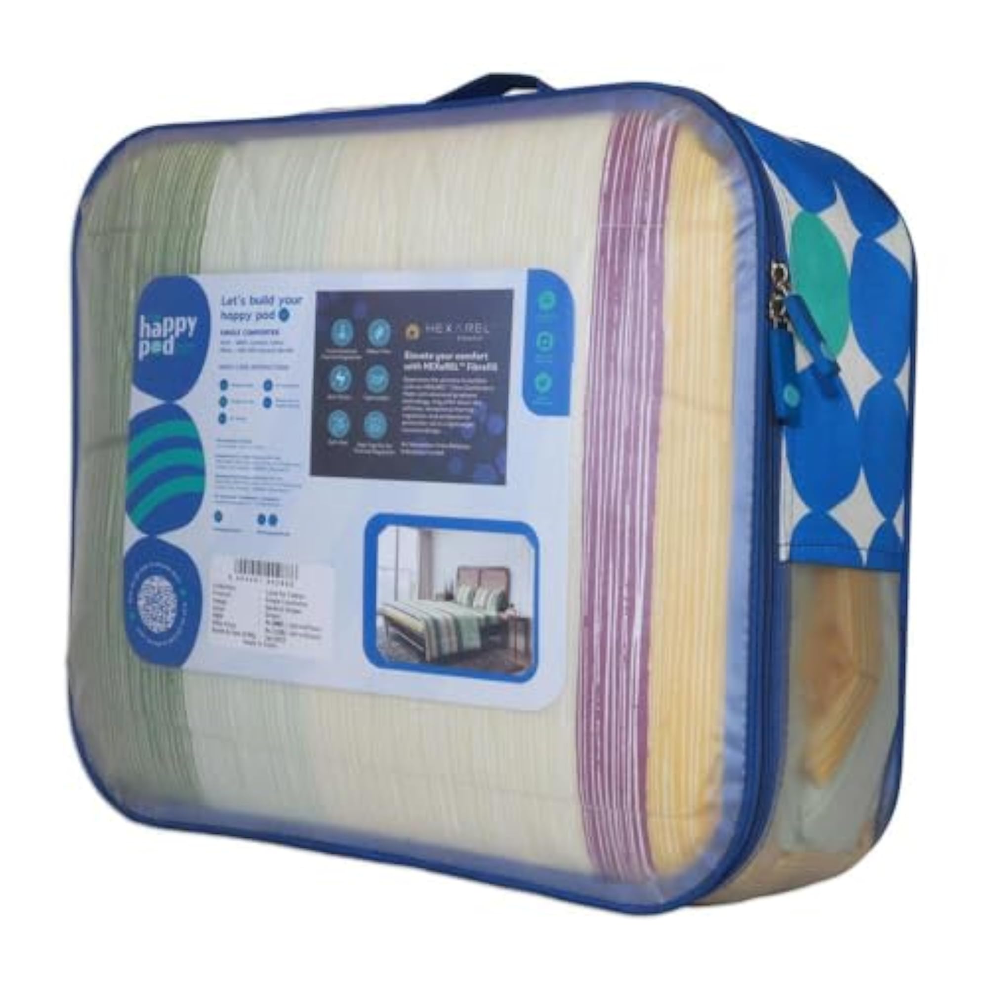 Love for Cotton Single Comforter, 100% Combed Cotton Mulmul