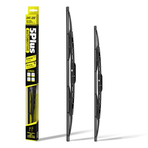 5 PLUS® 24"+20" Silicone Wiper Blades Fits Toyota Camry 2007‑2011 by 5 PLUS - Used condition - US$20.30