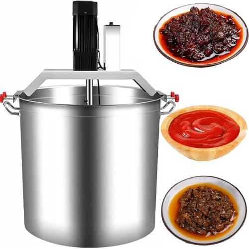 Batidora Automática De Alimentos,Batidora De Mermelada Automática Raspador Agitador De 4 Cuchillas,Para Hacer Mermelada Salsa Relleno,Condimentar Salsa De Sopa De Fondo,20L