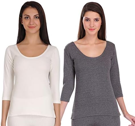 Selfcare Women's Thermal Tops Set Soft & Warm Poly Cotton Winters Wear Vest (SW0020-3XS)