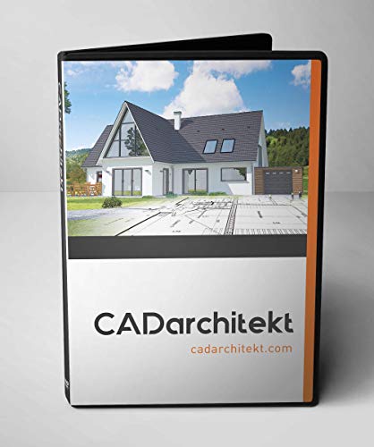 Preisvergleich Produktbild CADarchitekt - 2D Grundrisse / 3D CAD Software - Architekturprogramm und Hausplaner Software für Bauherren mit Gartenplaner und Raumplaner