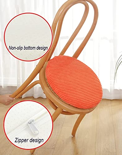 Coussin de chaise rond en mousse à mémoire de forme 45 cm - 5
