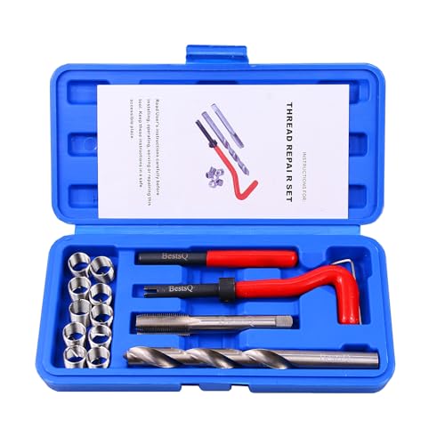 Réparer un filetage foiré M12 x 1.0 avec ce kit d'outils à main métrique
