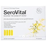 Sero-Vital Renewal Complex - Reverse The Signs of Aging - Clinically Tested to Increase Human Growth Hormone (HGH) - 180 Capsules