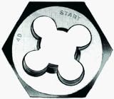 High Carbon Steel Metric Hexagon Dies - die 3mm-.5 1 hex carded