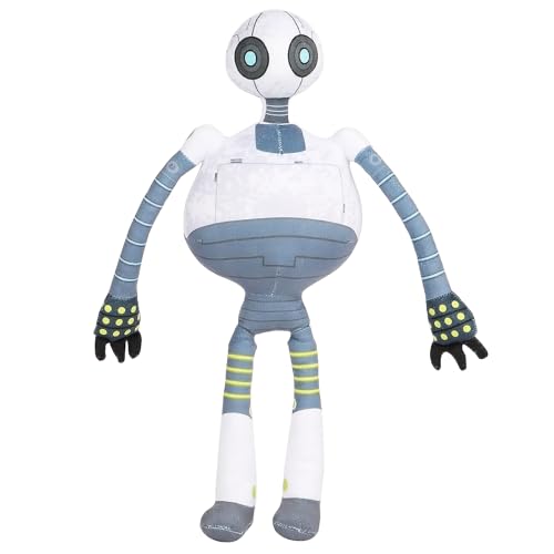 Qaestuan Adorabile Robot Interattivo, Peluche Robot Selvaggio, Peluches, Robotico Giocattolo, Astro Bot, Peluche Ripiene di Film Animazione di Fantascienza per Bambini Fans per Ragazzi e Ragazze