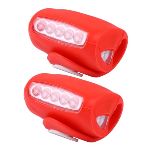 VANZACK Light Cycling Headlight Taillight 7led Bike Light Night Riding Safety Easy to Attach for Bikes