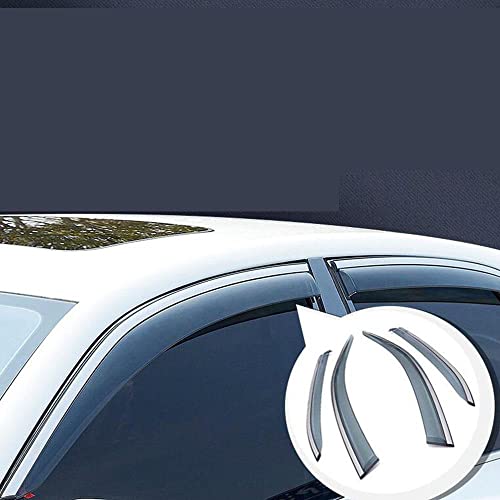 Pare-vent ABS chrome de luxe conçu pour vitre Cadillac XT6 - 7
