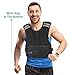 Henkelion Adjustable Weighted Vest for Men Women Weights Included, 4-10lbs Body Weight Vests Adjustable for Running, Training Workout, Jogging, Walking