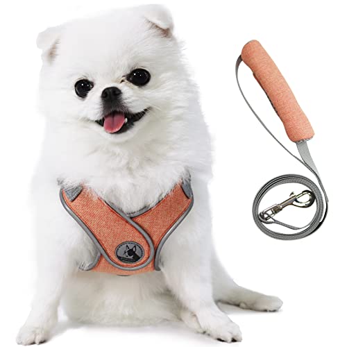ミルミル猫 犬 ハーネス 小型犬 中型犬 超小型犬 リード セット 首輪 かわいい 可愛い 人気 調節可能 抜けない メッシュ くびわ 通気性 夏 軽量 光反射使用 引っ張り防止 歩行補助 安全性 簡単取り外し