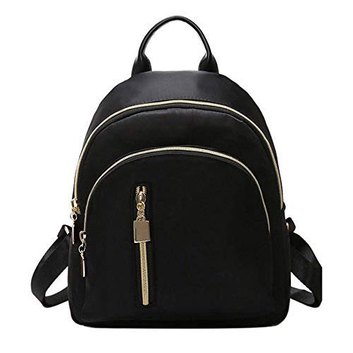 Preisvergleich Produktbild Diebstahlsicherer Rucksack Damen Schultaschen Casual Daypack Kunstleder Nylon Handtasche Schultertasche Wasserdicht Rucksacktasche Anti Diebstahl Tasche wasserdichte Rucksäcke für Mädchen