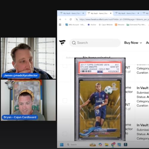 Soccer Card Collecting with an Experienced 90s Basketball Collector Podcast Por  arte de portada