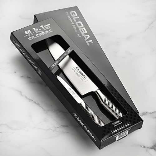 Global Model X Chef's Knife & Paring Knife Set - 2 Piece #TOP3