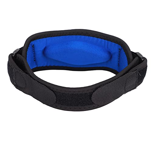 ACOGEDO Guardara de Rodilla con Correa de Rótula Ajustable para Alivio del Dolor - Banda Apoyo para Senderismo, Baloncesto - Protector Rodilla Cómodo y Flexible