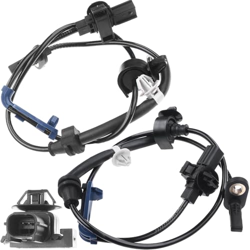 Broaug 2-Pack Front Left & Right ABS Wheel Speed Sensor Compatible with 2014-2016 Honda CR-V 2.4L – Replaces 57450-T1E-G01 & 57455-T1E-G01 – Direct Fit, OE Quality