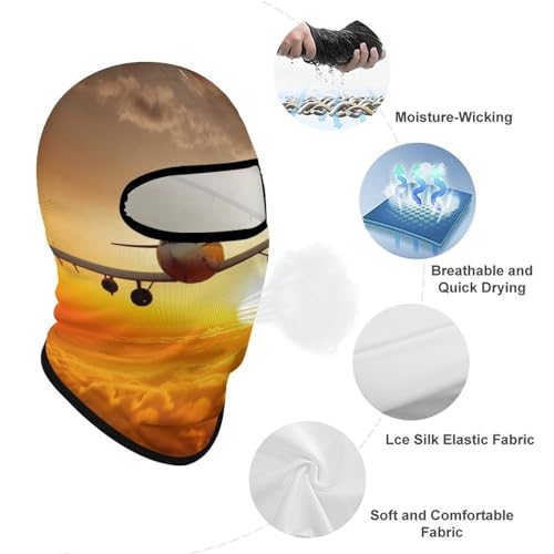Balaclava para hombre y mujer, máscara facial completa para ciclismo y actividades al aire libre miniatura 3